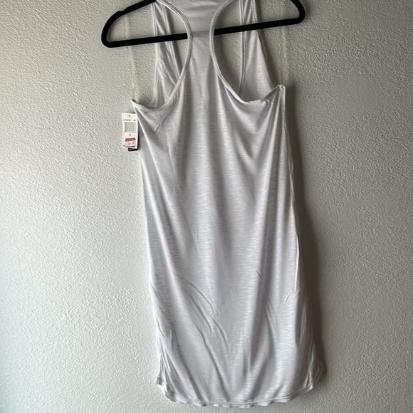 Rampage white racerback tank top sheers size Small - Picture 2 of 2